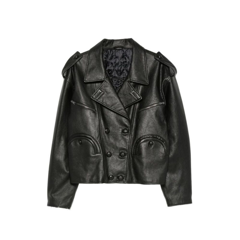 Blazé Milano Black Jackets - Leather Jackets Women